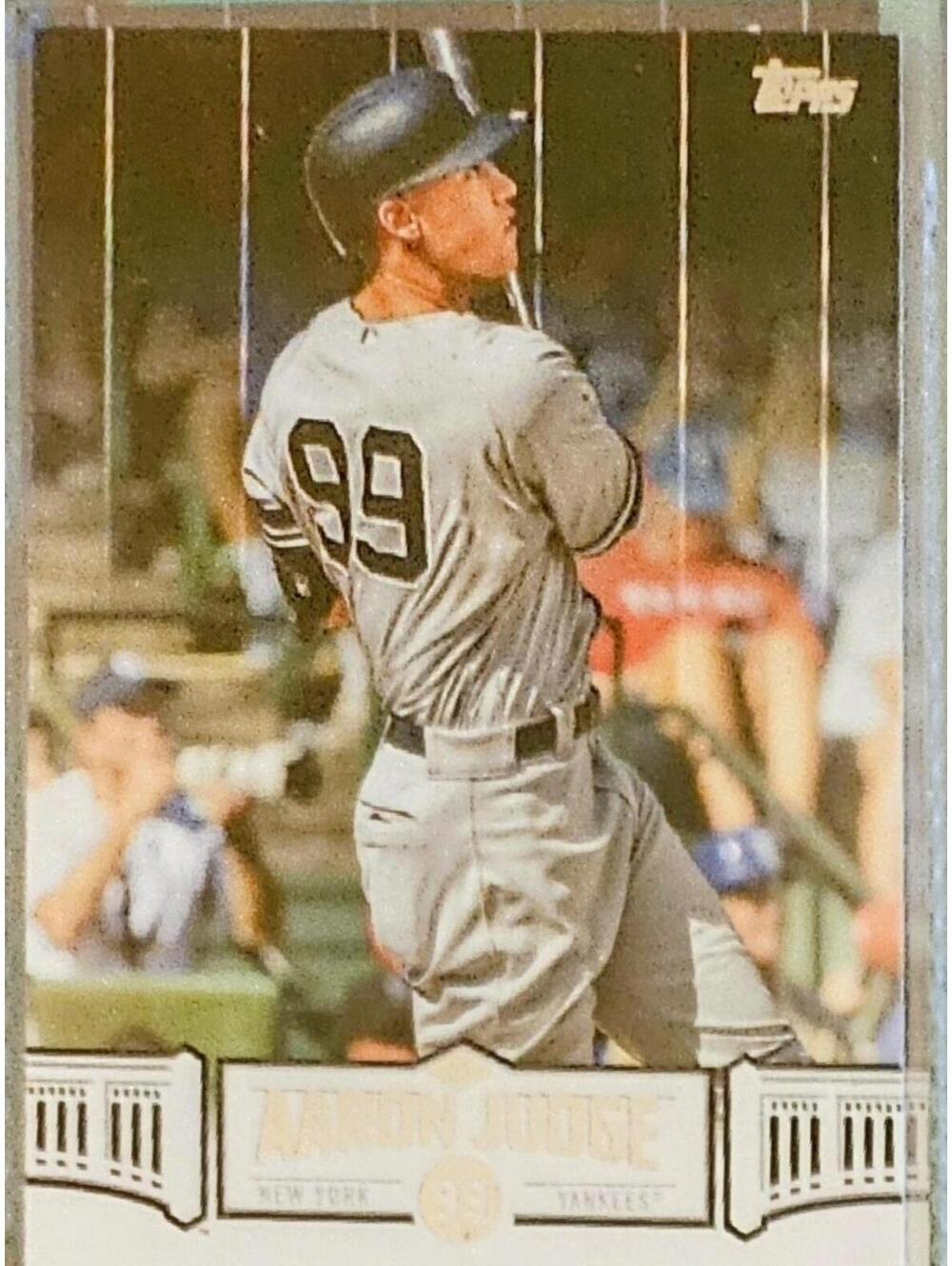 Aaron Judge [Blue variant] #AJ-19 (2018 Topps Aaron Judge Highlights) Big 4-0
